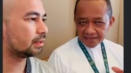 Menteri ESDM Bahlil Lahadalia meminta bantuan Raffi Ahmad mencari pembuat lagu MBG Mas Bahlil Ganteng yang viral di medsos